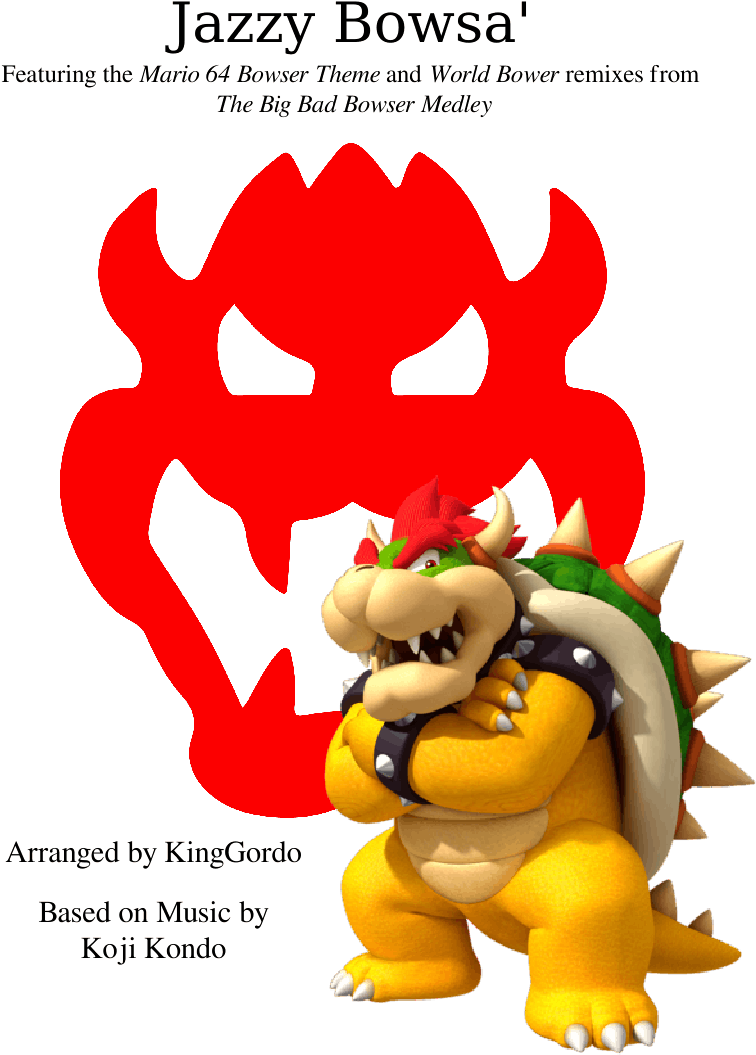 Jazzy Bowsa' - Boss Mario (850x1100), Png Download