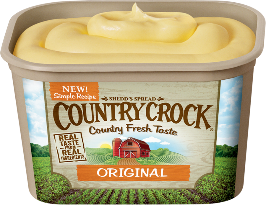 Starting Tomorrow The Country Crock Spread Will Be - Country Crock Spread 45 Oz (900x695), Png Download