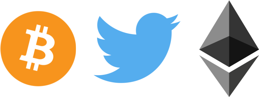 Twitter Bitcoin Ethereum - Bitcoin Vs Ethereum (958x552), Png Download