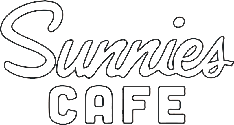 Sunnies Cafe Sunnies Cafe - Calligraphy (809x431), Png Download
