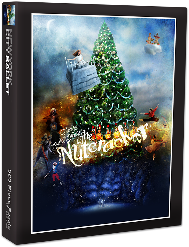 George Balanchine Nutcracker Program Souvenir (750x886), Png Download