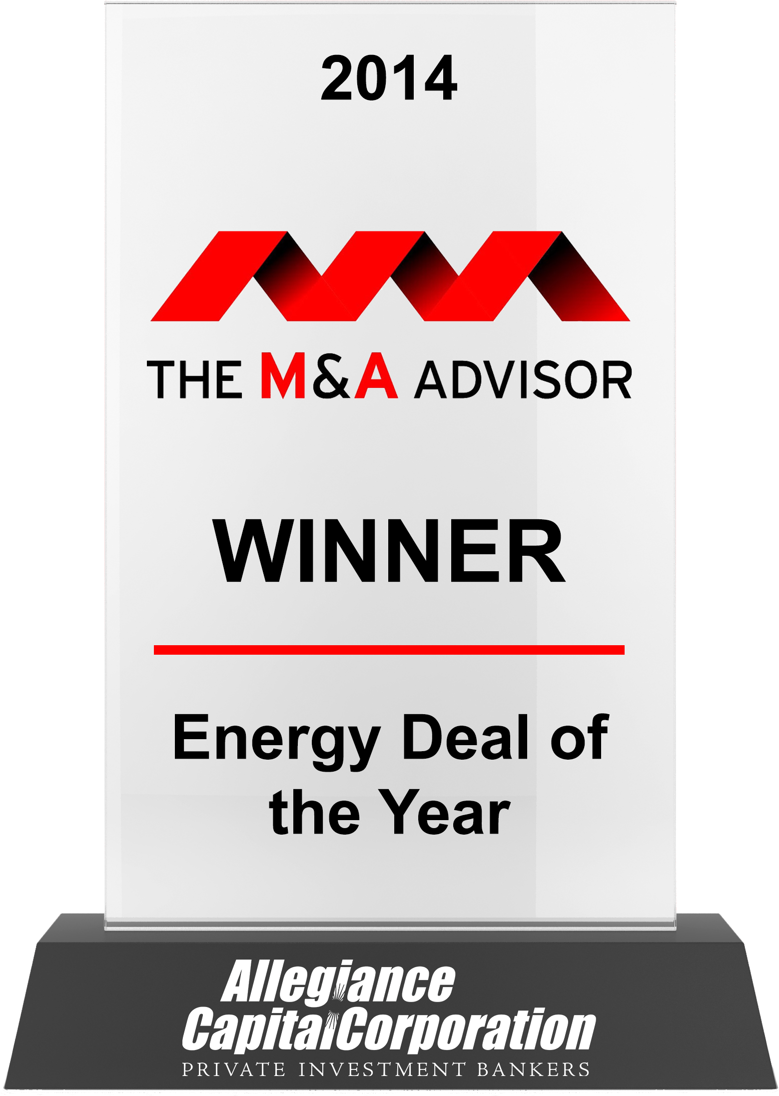2014 Ma Energy Deal - M&a Advisor (2850x2850), Png Download