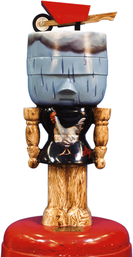 So Much Depends On The Rain, The Sun, The Moon, The - Figurine (560x567), Png Download