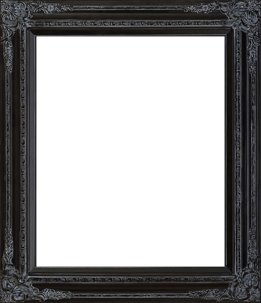 Spaniard Black King Frame (860x1000), Png Download