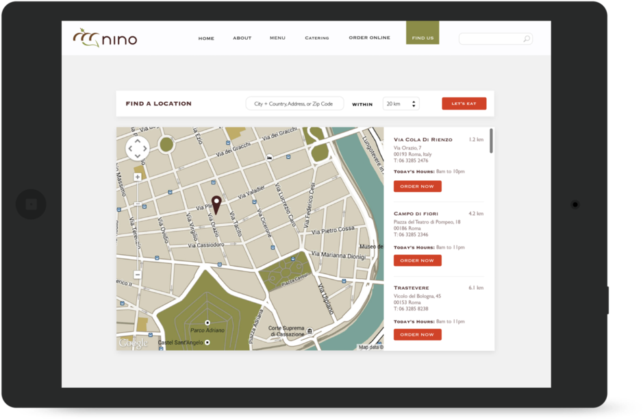 Nino-locationmap (1000x715), Png Download