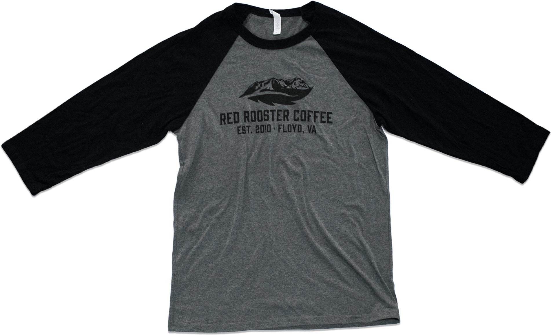 3/4 Sleeve Mountain Feather Logo Tee - Raglan Sleeve (2048x1953), Png Download