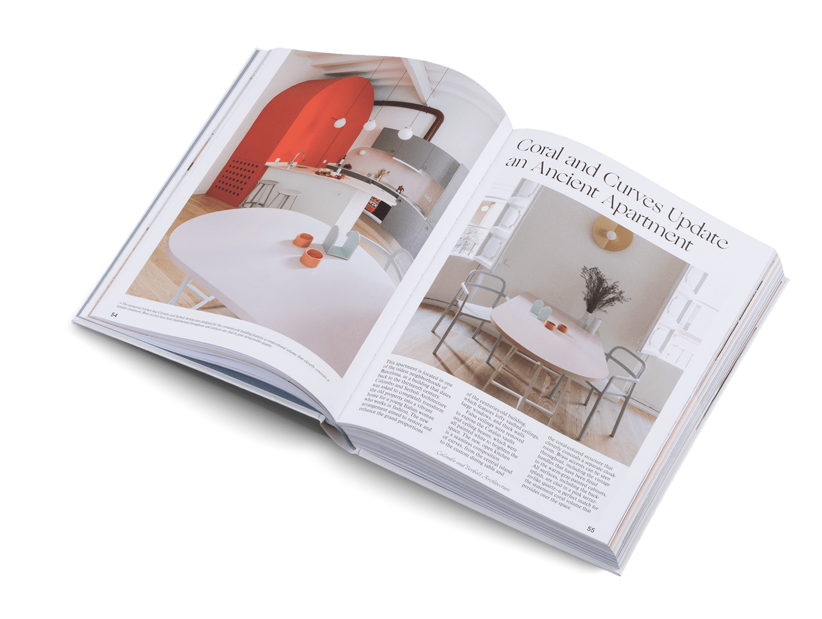 Kitchen Living - Book (1960x1372), Png Download