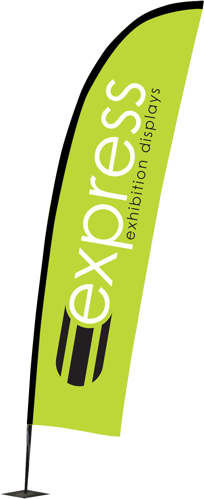 Fed Ex Clipart Feather - Outdoor Flag Png (1011x1800), Png Download