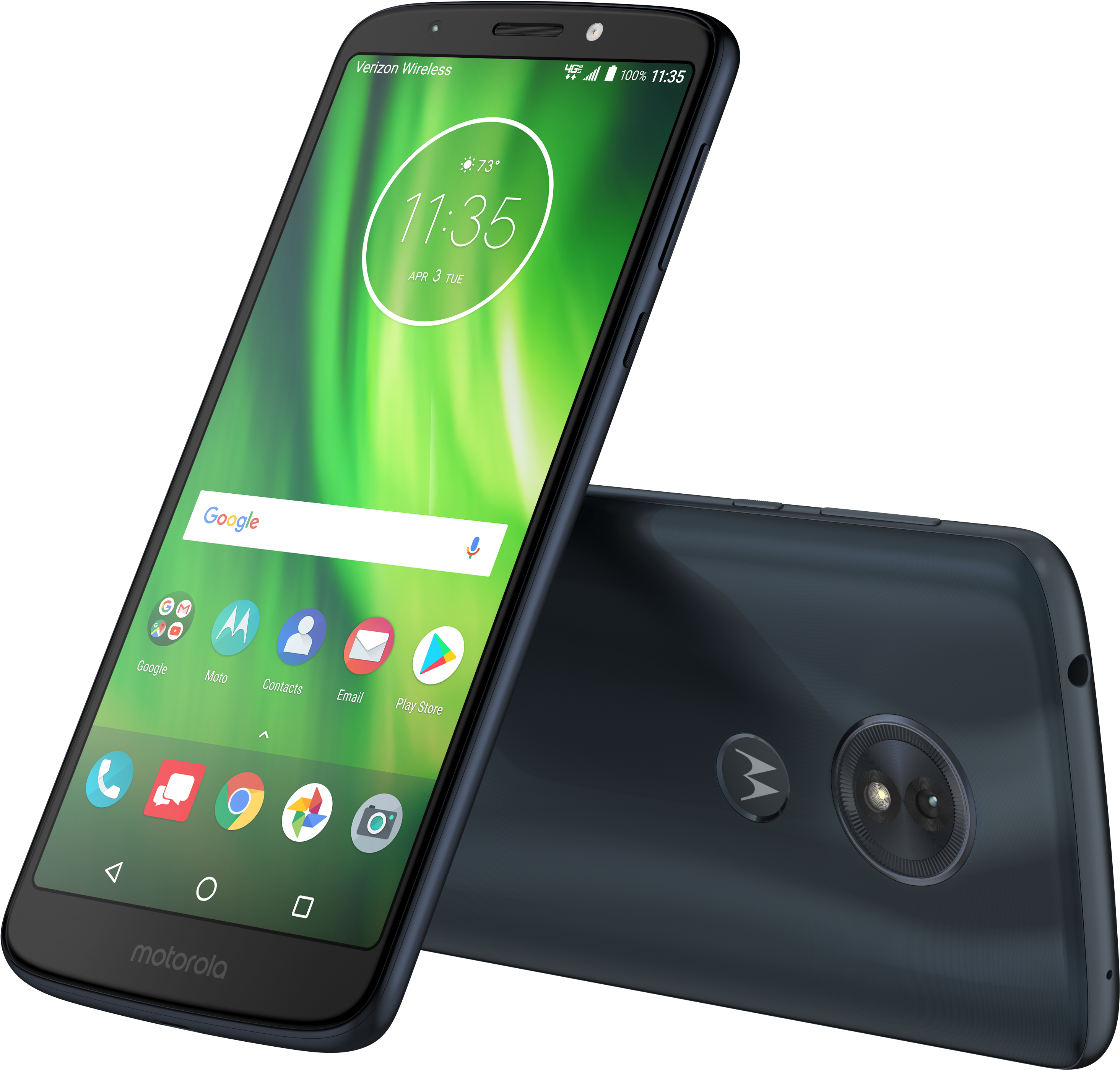 Verizon Wireless Motorola Moto G6 Play 16gb Prepaid - Motorola Moto G⁶ Play (6000x3375), Png Download