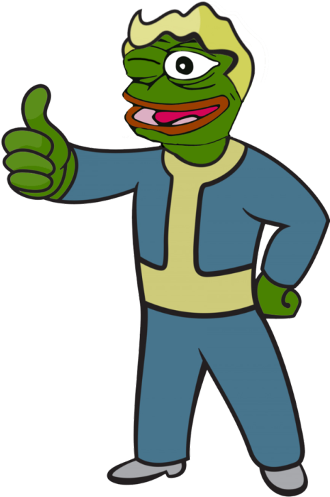 17 Nov - Fallout Vault Boy (500x745), Png Download