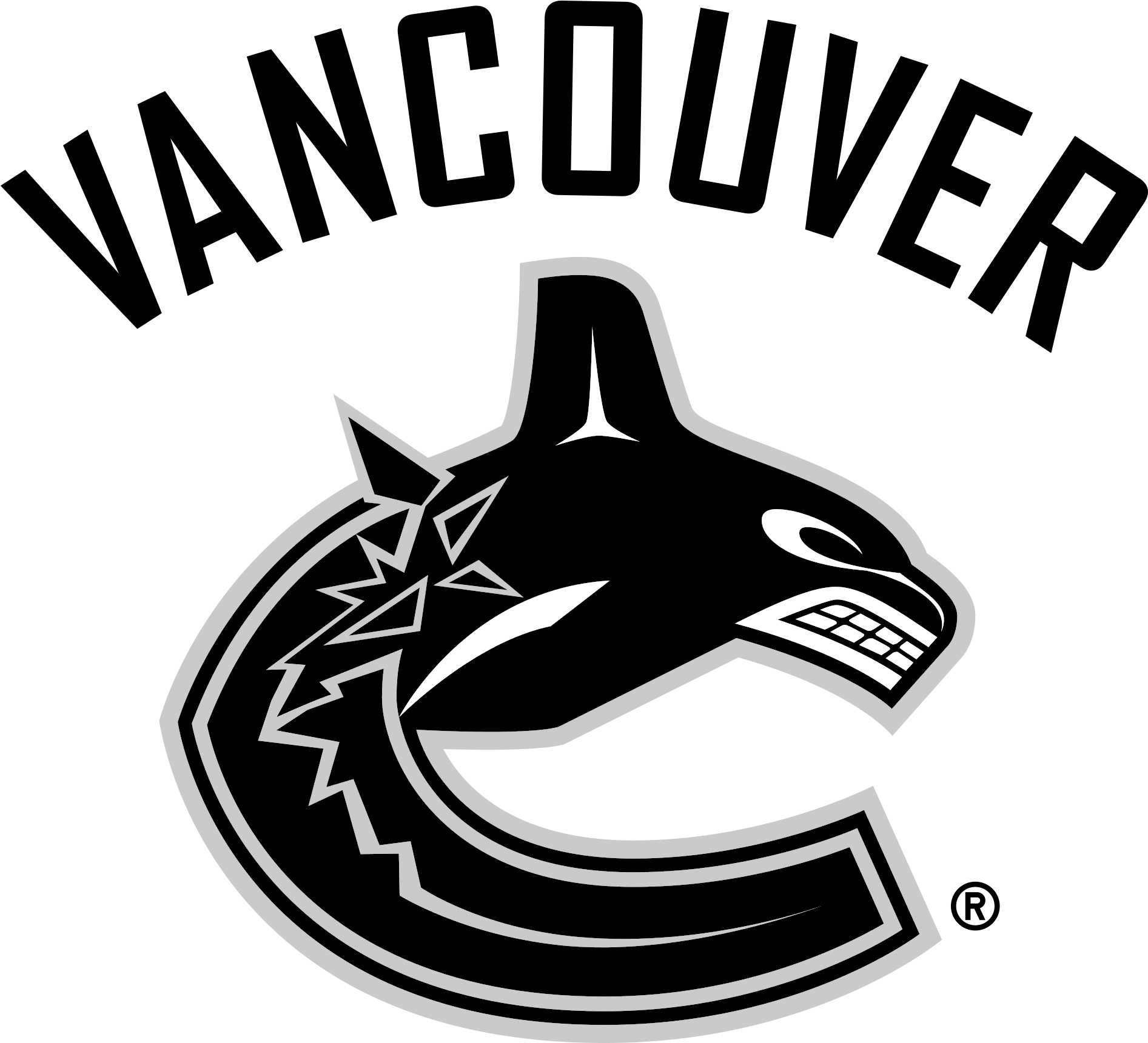 Vancouver Canucks Logo Png Transparent & Svg Vector - Logo Vancouver Canucks Colors (2200x2200), Png Download