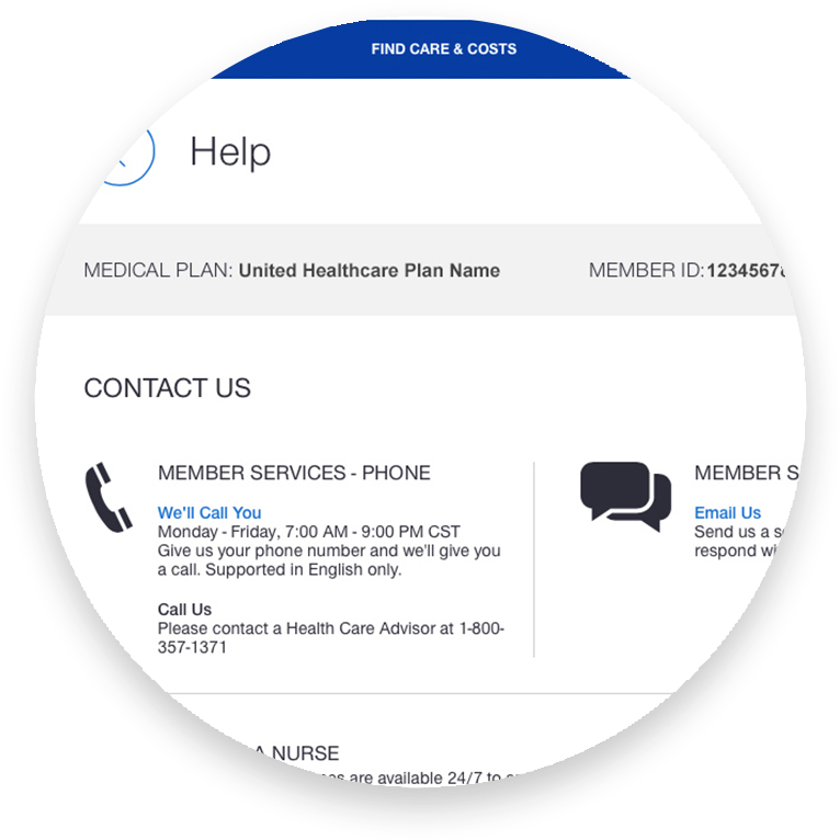 Easily Connect To Member Services - Circle (800x800), Png Download