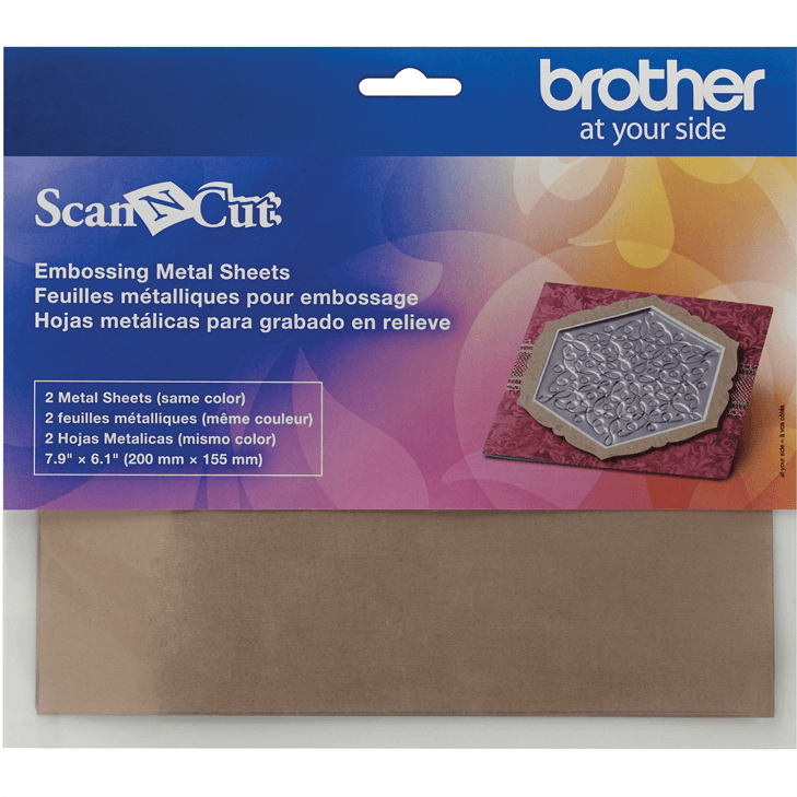 Scanncut Brass Embossing Sheets - Brother Tn (1000x1000), Png Download