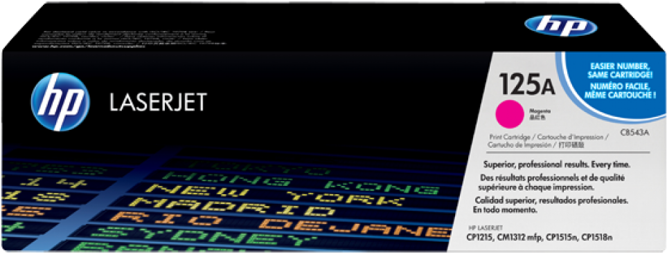 Toner Hp 125a Magenta (988x988), Png Download