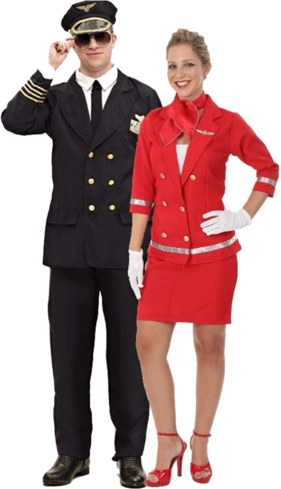 Air Hostess Costume Png (600x951), Png Download