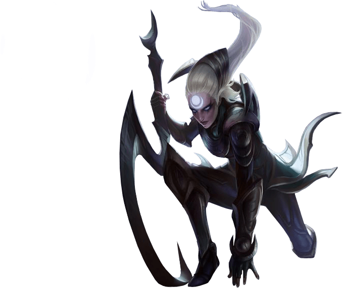 League Of Legends Black And White (738x590), Png Download