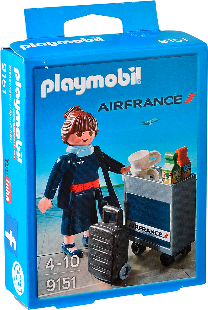 Previous Next - Playmobil Air France (869x1200), Png Download