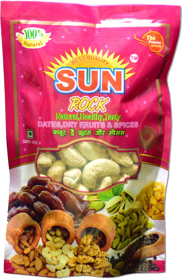 Sun Rock Cashew Nuts 100g - Cashew (1100x1100), Png Download