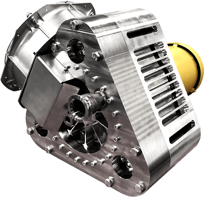 V16h034a Ac H Ss All Metal, Hermetic, Scroll Vacuum - Engine (750x750), Png Download