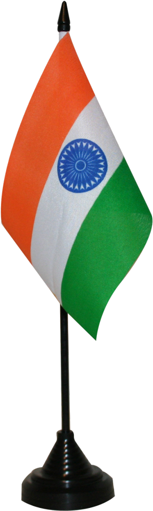 India Table Flag - Flag (1500x1176), Png Download