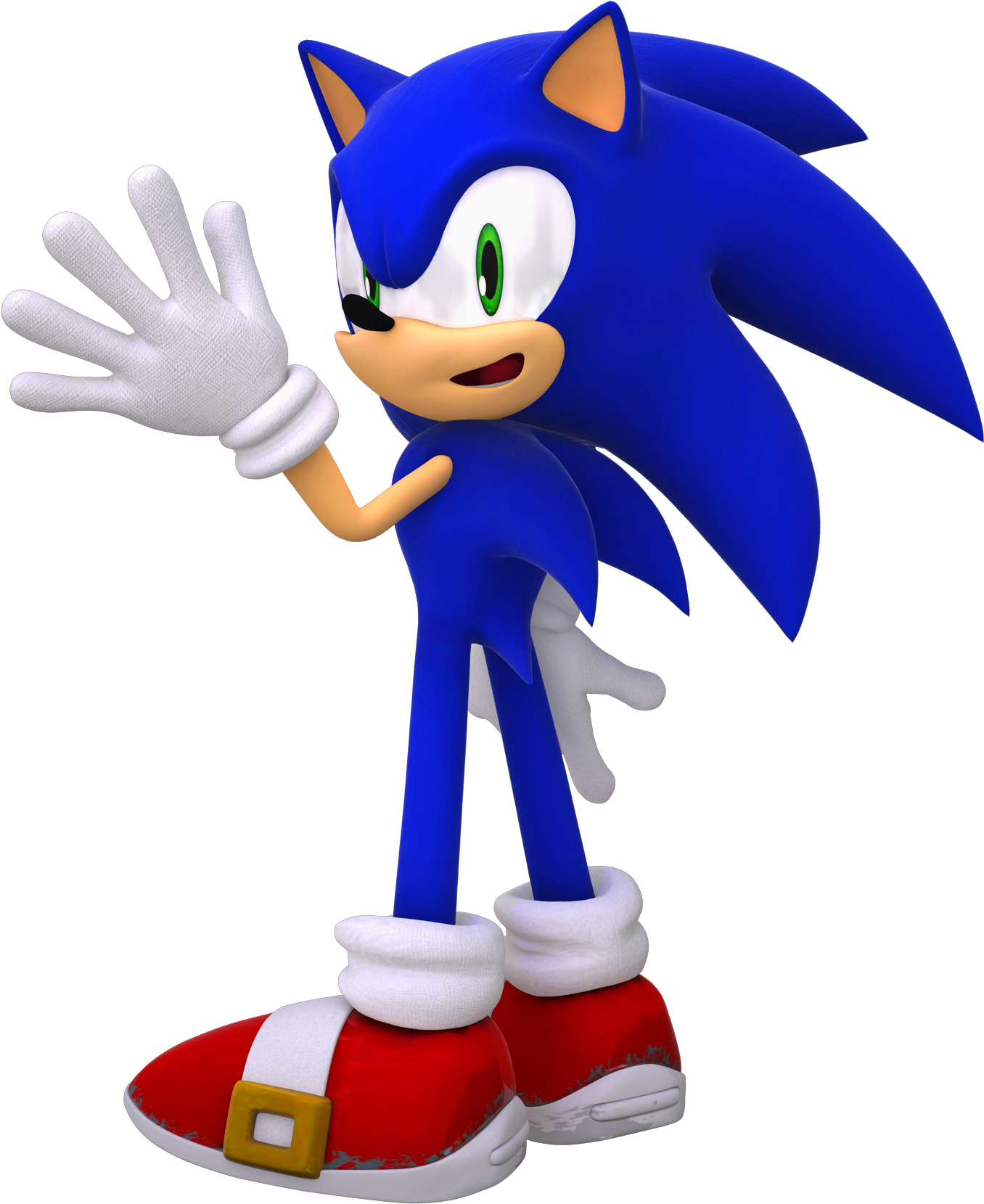 Vector Stock Hopeisnotlost Farewell As I Only Started - Sonic The Hedgehog's Back (1395x1686), Png Download