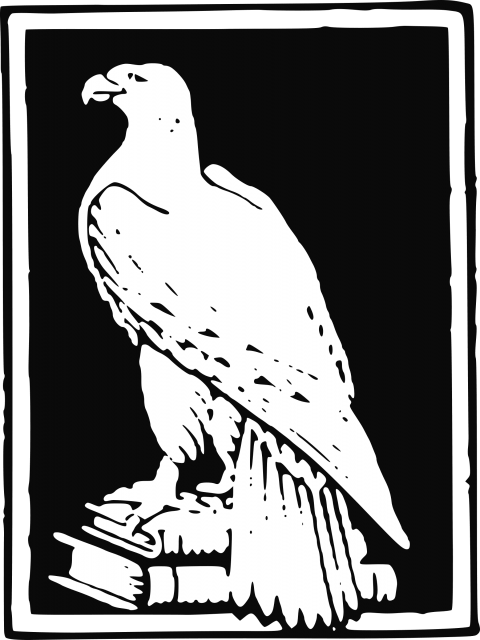 Free Png Download This Free Icons Design Of Book Eagle - Eagle With Book (480x640), Png Download