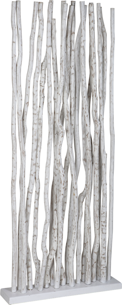 Room Divider Jungle White - Driftwood (400x1000), Png Download