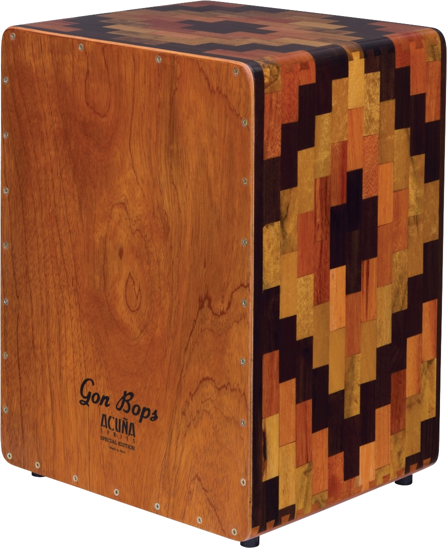 Gon Bops Alex Acuna Special Edition Cajon (891x1093), Png Download