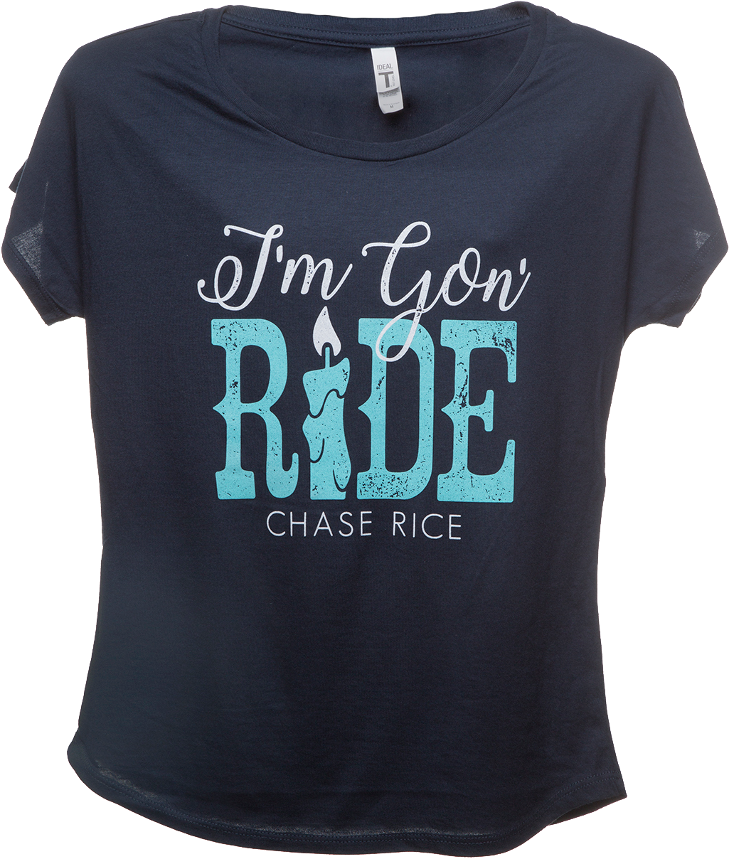 Ladies I'm Gon' Ride Tee - Active Shirt (1500x1500), Png Download