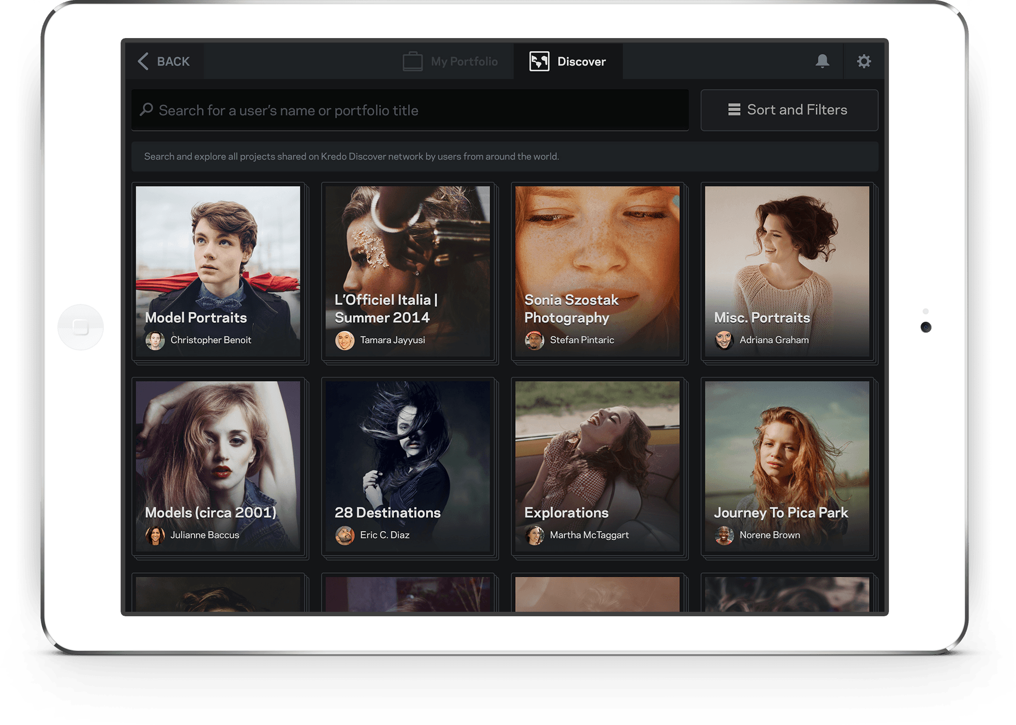 Ipad Left Ipad Right Ipad Center - Ipad Design Portfolio App (2055x1467), Png Download