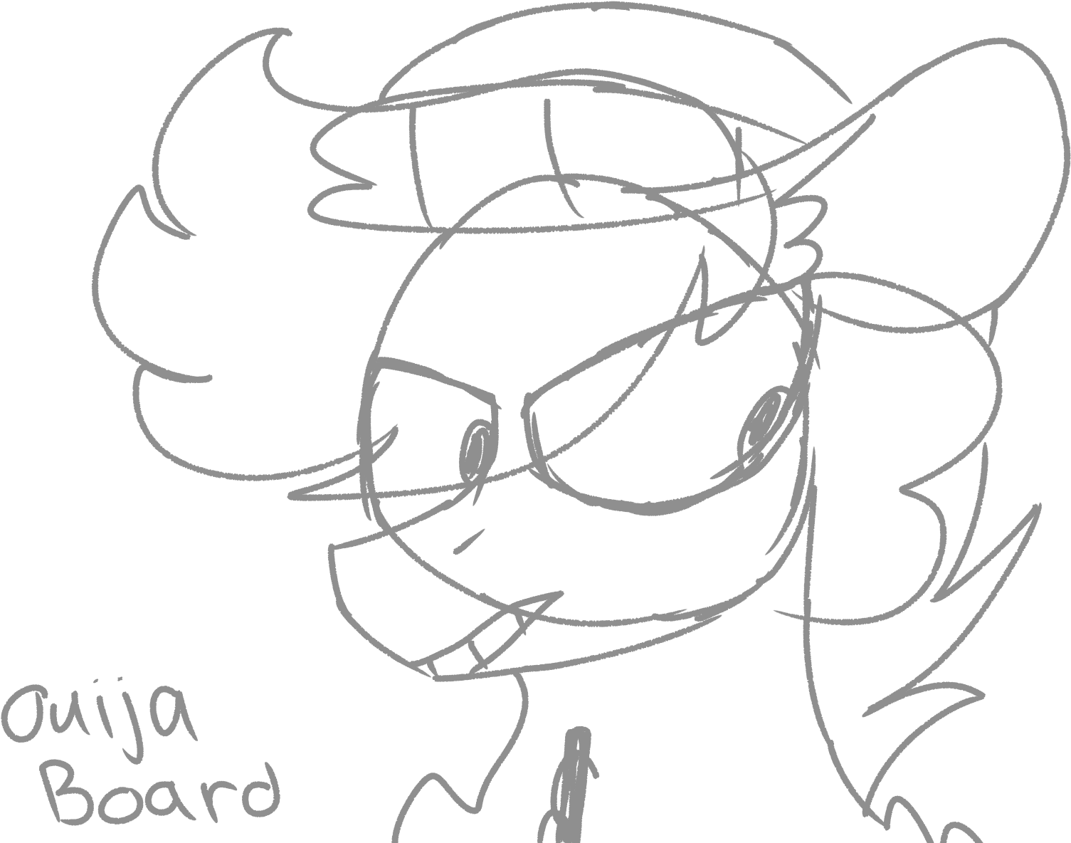 Weegee Borrd - Line Art (1600x1200), Png Download