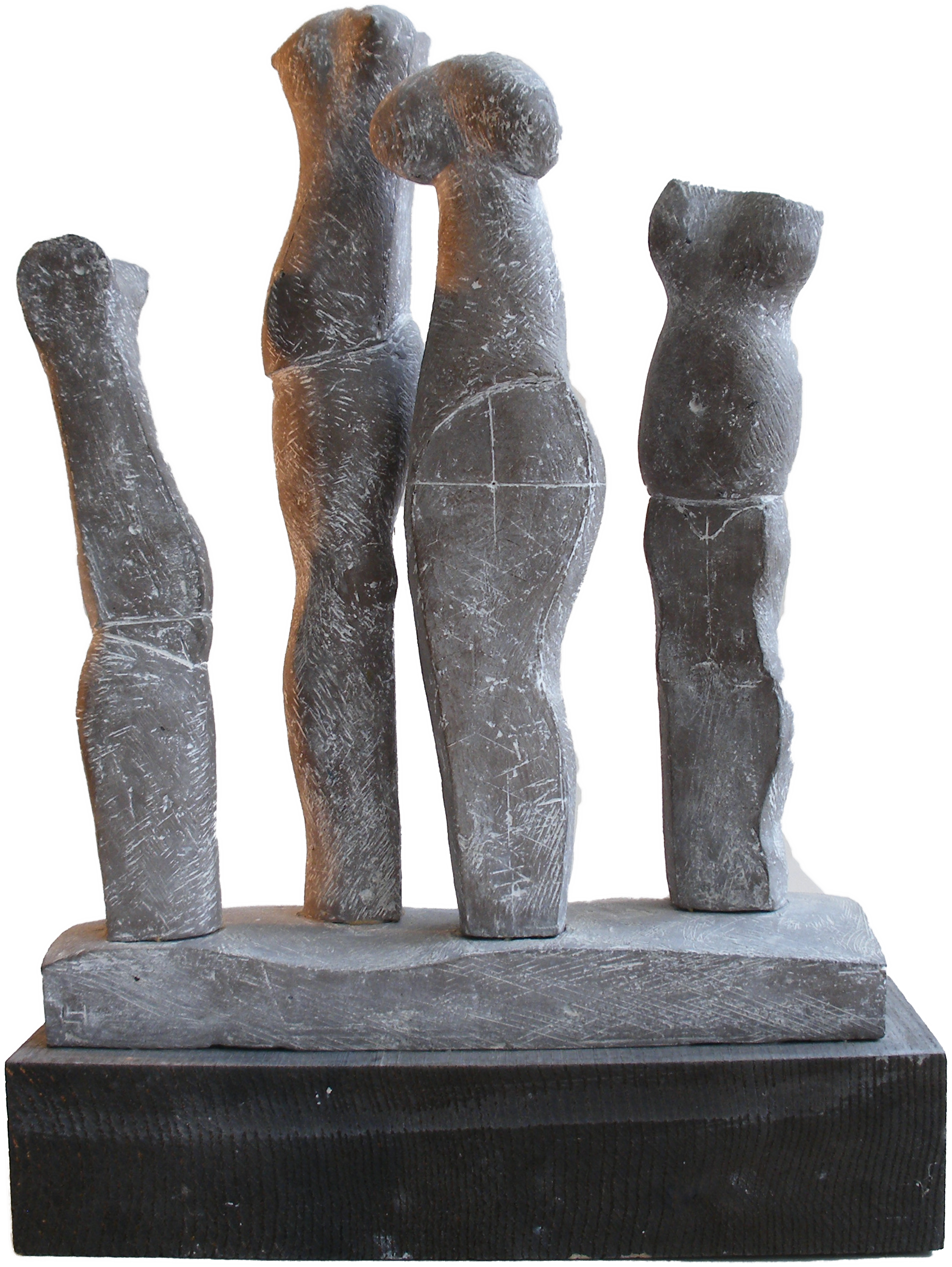 With His Incisive And Distinctive Style Hellmuth Presents - Statue (1841x2450), Png Download