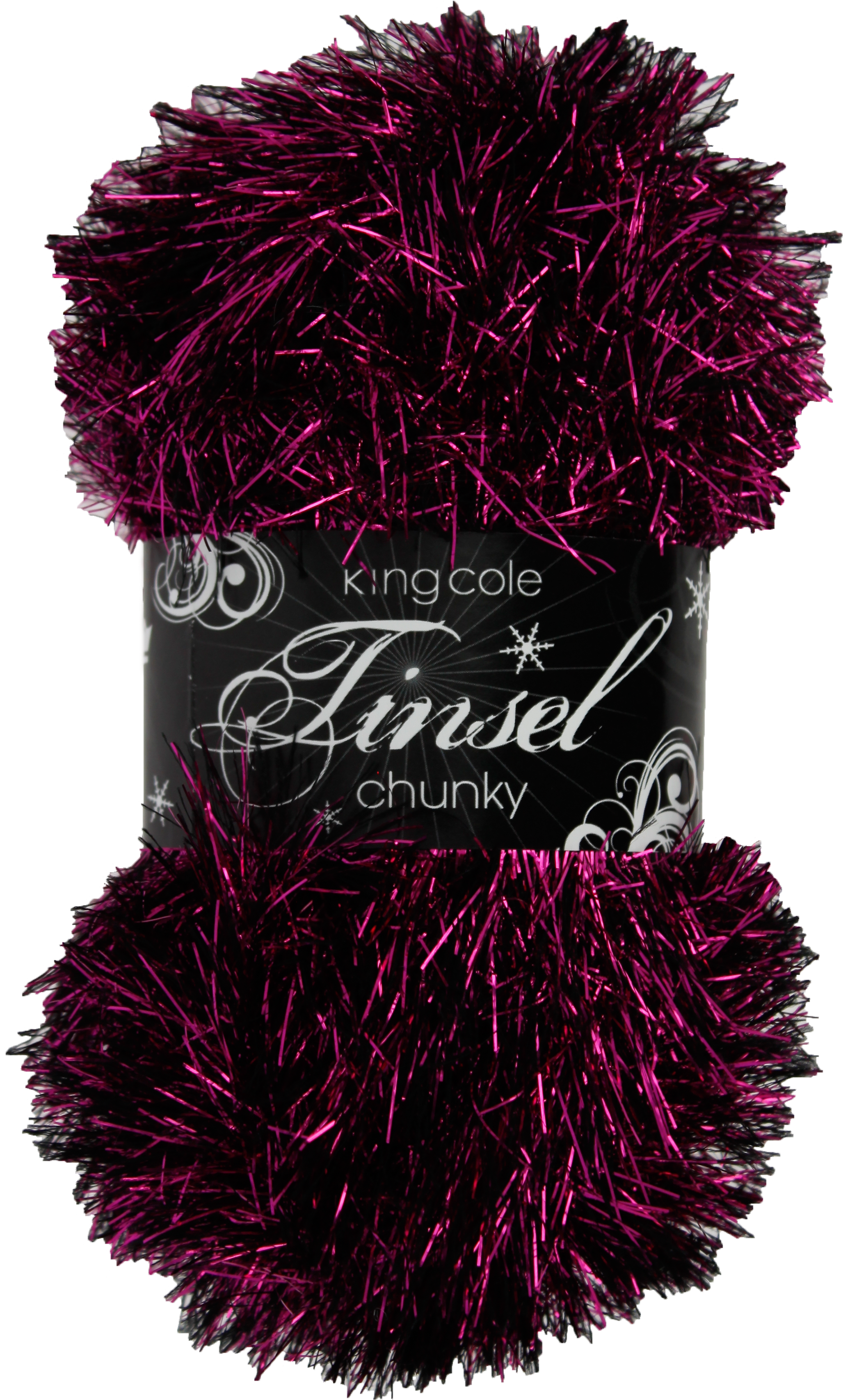 King Cole Tinsel Chunky Knitting Yarn - Love Lies Bleeding (2556x4063), Png Download