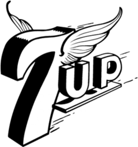 Dr Pepper Clipart Black And White - 7 Up (640x480), Png Download