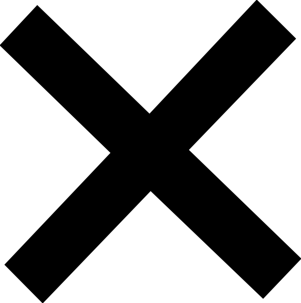 Free Vector Old Turkic Letter D Clip Artclose Icon - Signo De Multiplicar (594x597), Png Download