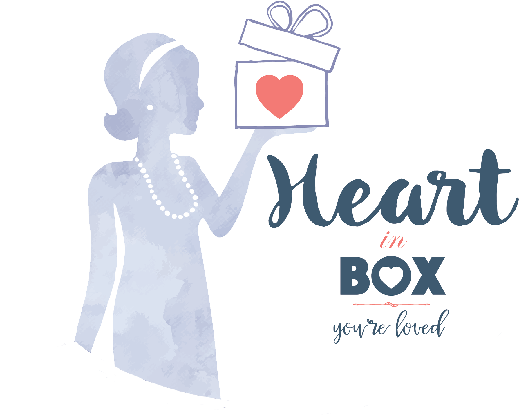 Heart In Box - Illustration (2155x1653), Png Download