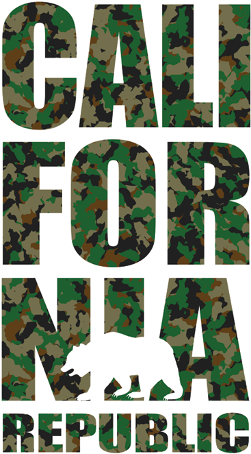 California Republic - Camouflage (675x675), Png Download