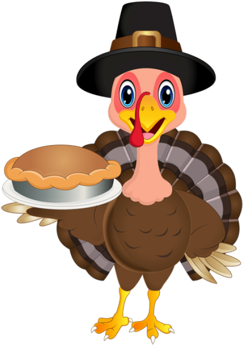 Free Png Download Thanksgiving Cute Turkey Png Images - Cute Clip Art Turkey (480x683), Png Download