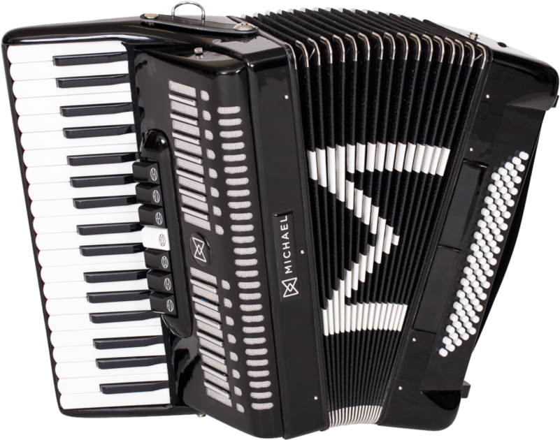 Como Tocar Acordeon - Acordeon Michael 48 Baixos (800x800), Png Download