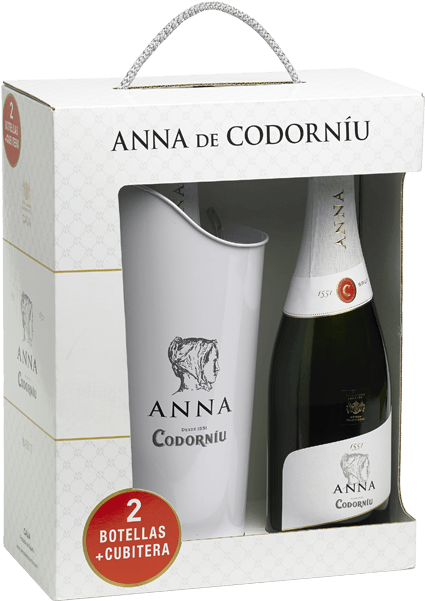 2 X Anna De Codorníu Brut Cubitera De Regalo - Anna De Codorniu (475x660), Png Download