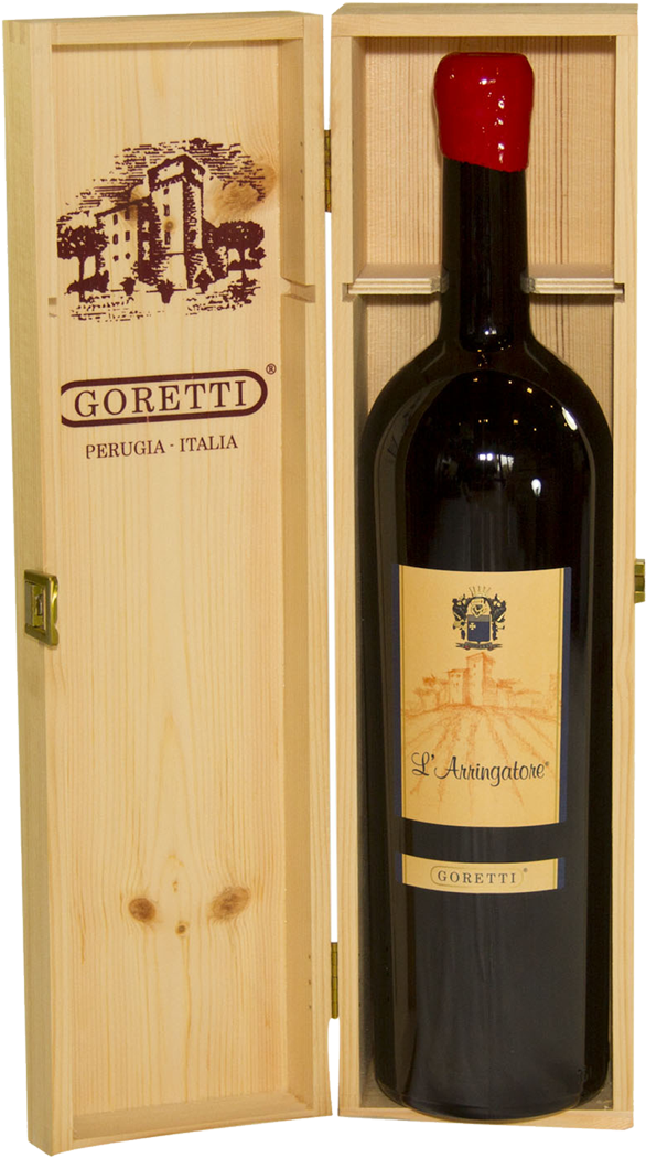 Magnum L'arringatore - L Arringatore Vino (600x1108), Png Download