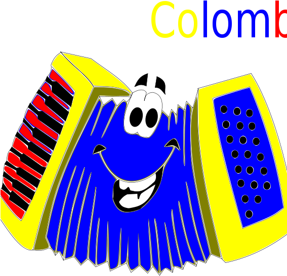 Acordeon Colombiano - Accordion (566x800), Png Download
