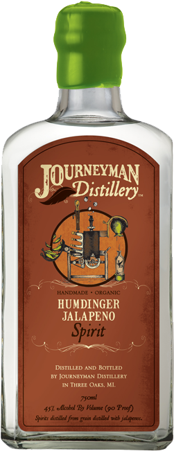 Humdinger Jalapeno - Journeyman Distillery Gin Bilberry Black Hearts (720x720), Png Download