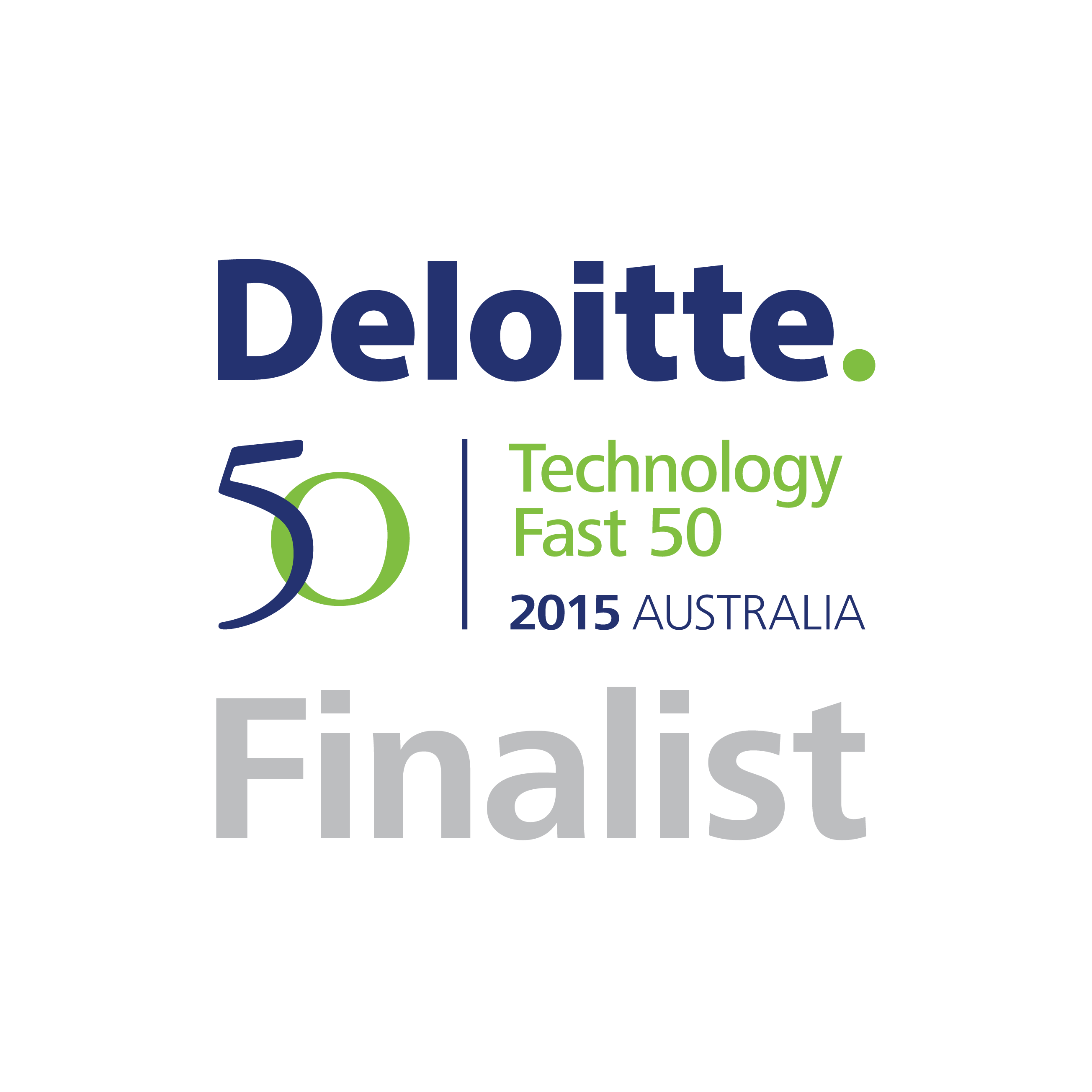 Vmtech Is Awarded Deloitte Technology Fast 50 2015 - Circle (2608x2608), Png Download