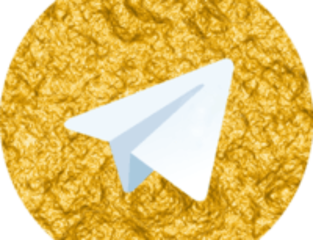 Telegram Talaeii Icon 500x383@2x - Telegram Gold Icon Png (1000x766), Png Download