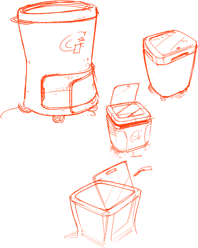 Storymag - Gatorade Jug Drawing (700x857), Png Download