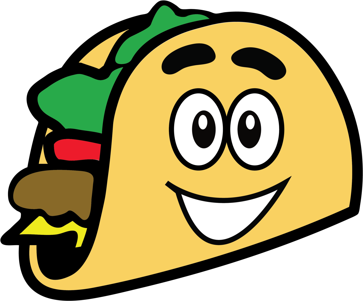 Clipart Taco Png (1959x2048), Png Download