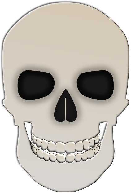 Skull (960x637), Png Download