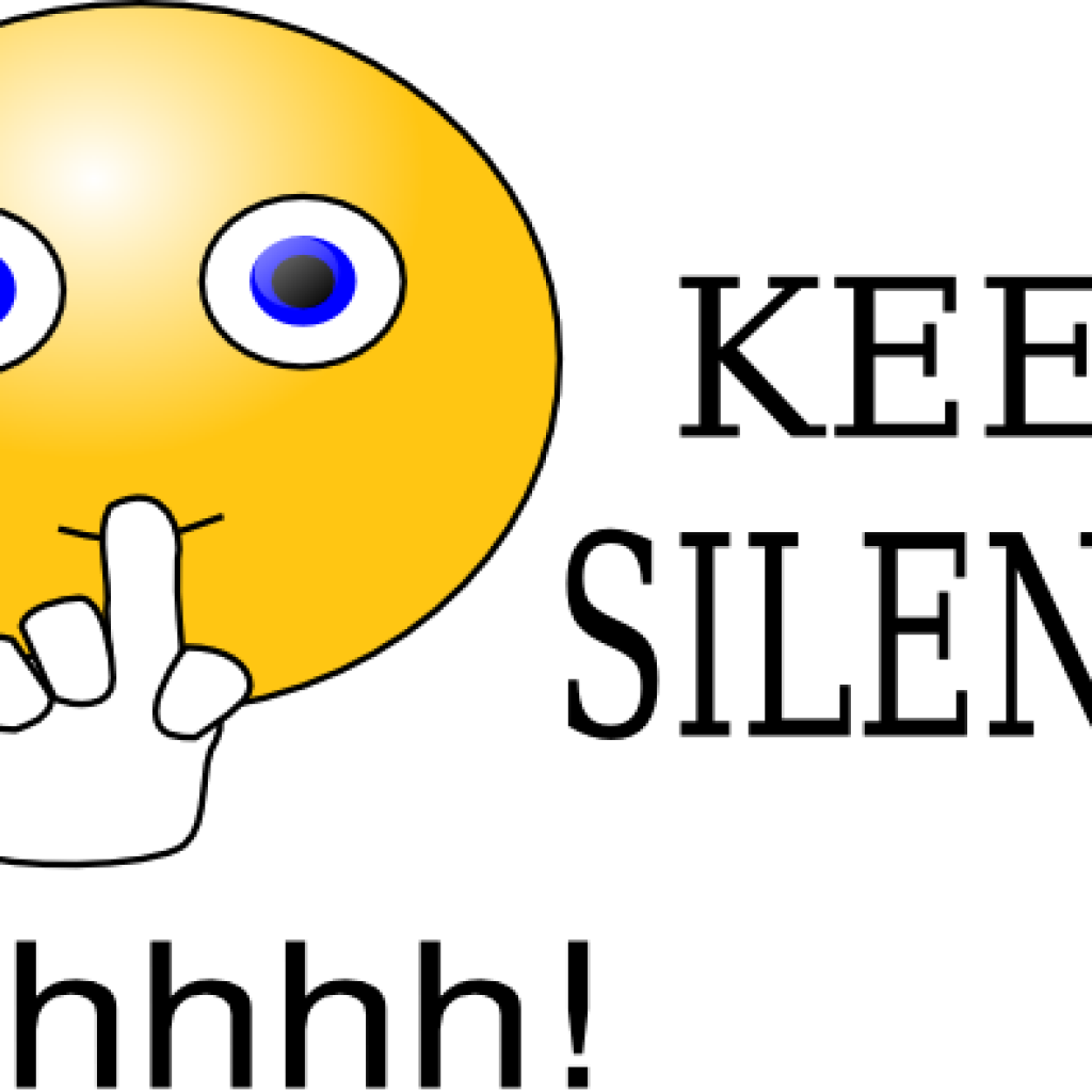 Shhh Clipart Cow Clipart Hatenylo - Library Rules For Students (1024x1024), Png Download
