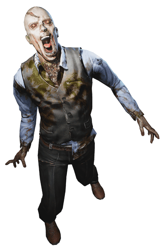Robert On Twitter - House Of The Dead Scarlet Dawn Zombies (610x1080), Png Download